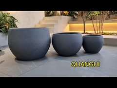 দীর্ঘস্থায়ী ব্লু ফাইবার ক্লে রাউন্ড ফ্লোর প্ল্যান্টার