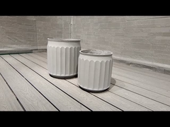 কার্বন ওভেন ক্যাম্পিং বার্নার হিটার জন্য ব্যবহৃত হাত খোদাই ফাইবার সিমেন্ট পাত্র