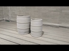 জলরোধী এবং অগ্নিরোধী ফাইবার ক্লে প্ল্যান্টার বৃত্তাকার আকৃতি বরফ প্রতিরোধী চরিত্র