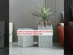 আমাদের টেকসই ফাইবার ক্লে প্ল্যান্টারগুলির সাথে একটি অত্যাশ্চর্য বাগান তৈরি করুন আজ অর্ডার করুন