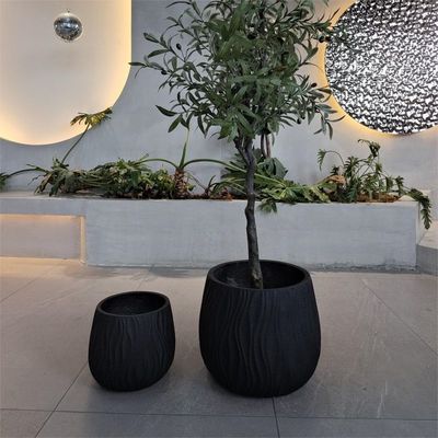 কেনা ফাইবার ক্লে প্ল্যান্টার D370*H330mm 7-8 বছর ইনডোর লাইফ টাইম কাঠকয়লা চুলা / বার্বিকিউ ক্যাম্পিং বার্নার জন্য online manufacture