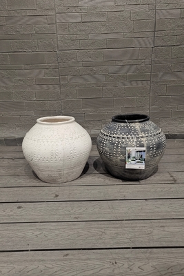 কেনা Round Reinforced Clay Planter Durable and Functional for Your Garden Needs online manufacture
