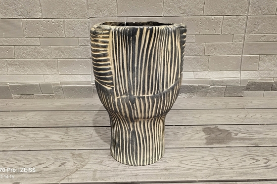 কেনা Frost Resistant Fiber Cement Pot Drainage Holes for Easy Planting and Maintenance online manufacture