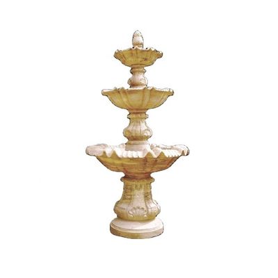 আউটডোর স্যান্ডস্টোন গার্ডেন ওয়াটার ফোয়ারা 3cm-5cm বেধের সাথে