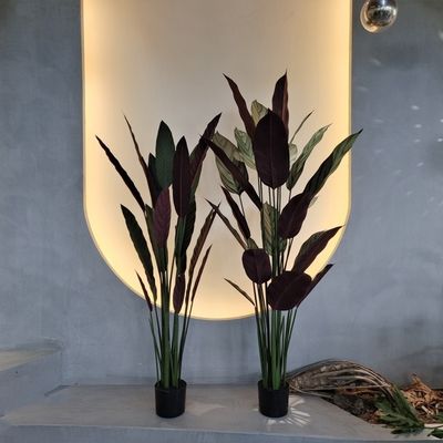 ইনডোর আউটডোর সজ্জা জন্য কৃত্রিম Dieffenbachia গাছ